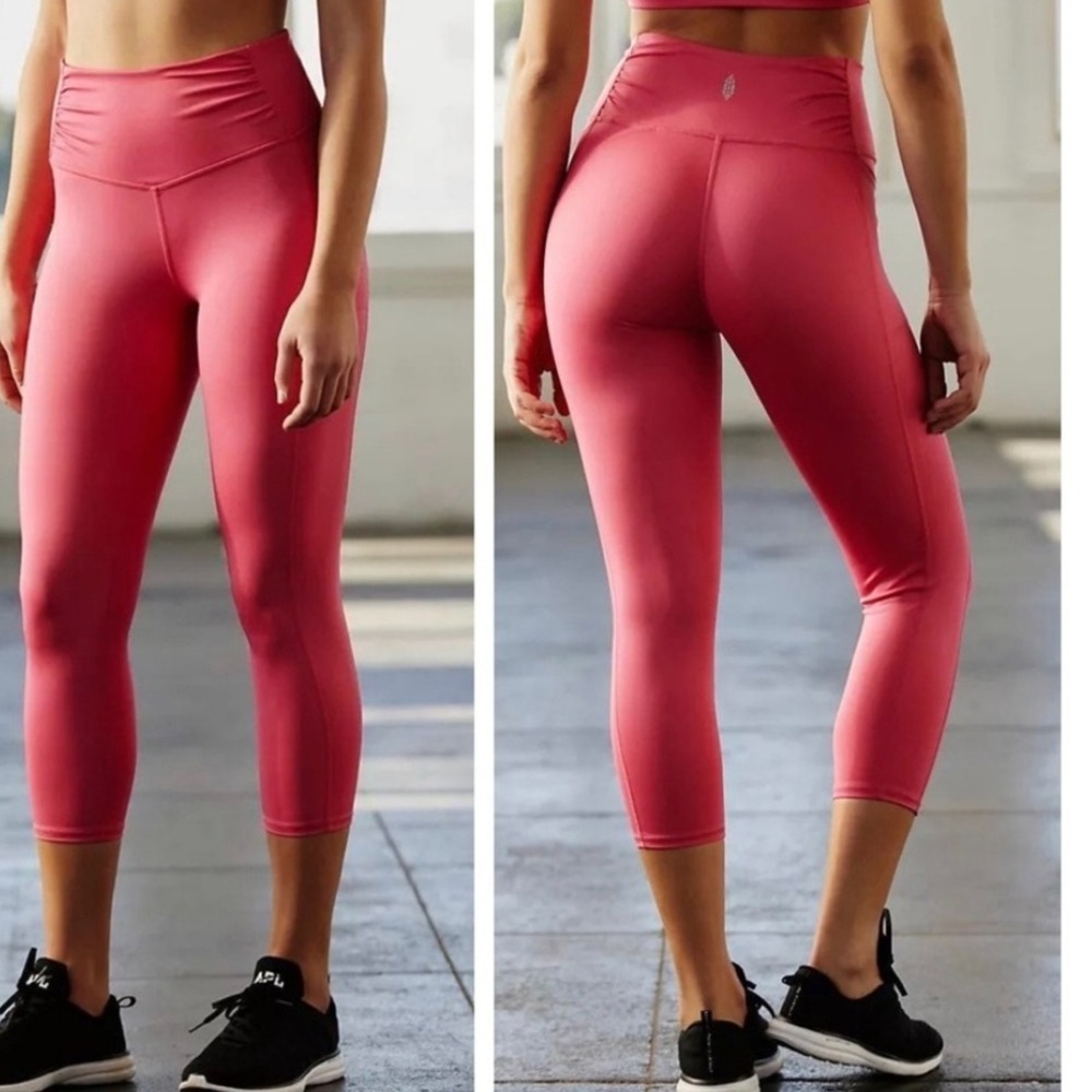 Free People‎ Movement Breathe Easy Leggings in Pink XS